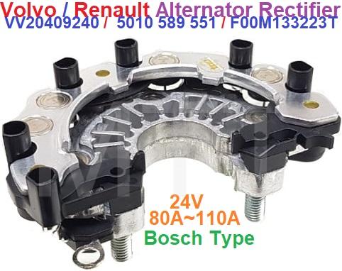 Alternator Rectifier-Volvo / Renault / Daf