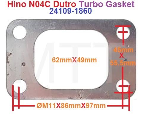Turbo Gasket-Hino Dutro N04C-T - Image 2