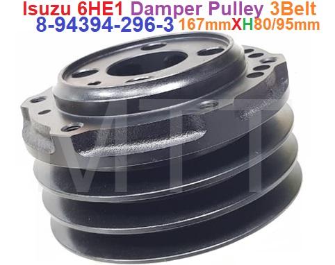 Damper Pulley-Isuzu 6HE1