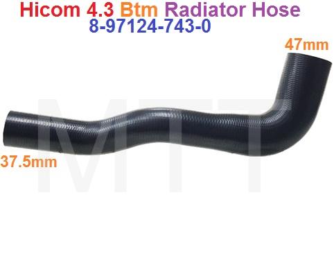 Radiator Hose-Hicom 4.3T ( Btm )