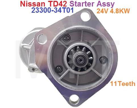 Starter Assy-Nissan TD42 - Image 3