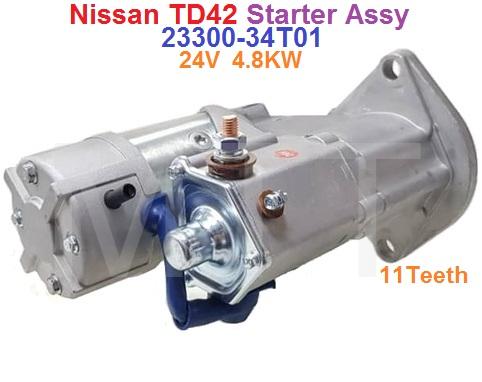 Starter Assy-Nissan TD42 - Image 2
