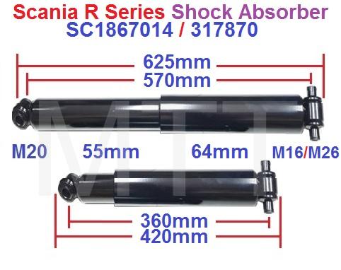 Absorber-Scania R Series ( Boggie )