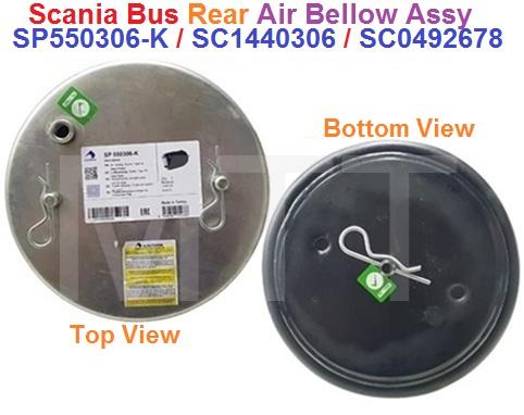 Air Bellow Assy-Scania Bus K124 ( Rr ) - Image 2