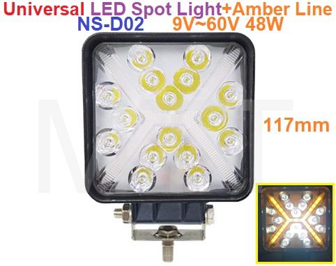LED Strobe Spot Light-Dual Colour