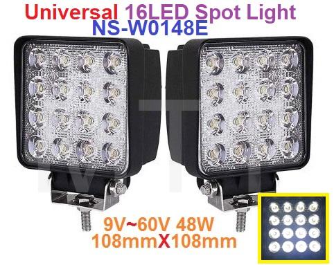 LED Spot Light-Square-4"