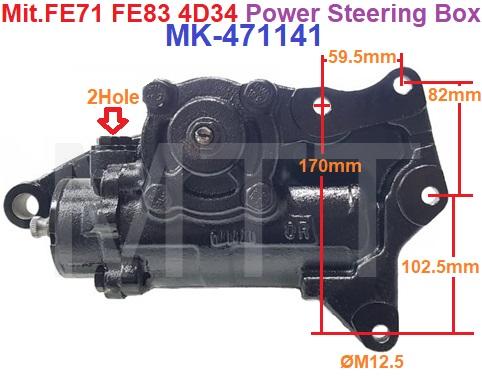 Power Steering Box-Mit.FE71 FE83 4D34 - Image 2