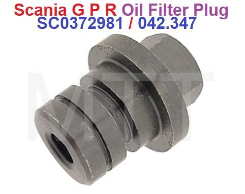 Oil Filter Nut-Scania 124