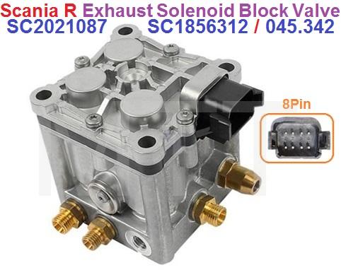 Exhaust Block Valve-Scania R