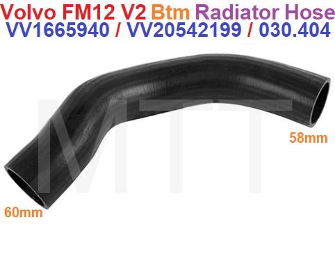 Radiator Hose-Volvo FM12 V2 ( Btm )