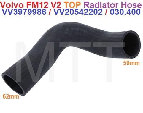 Radiator Hose-Volvo FM12 V2 ( Top )
