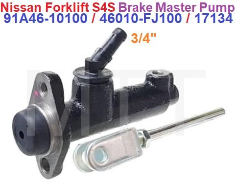 Forklift Nissan S4S Brake Master Pump-3/4″