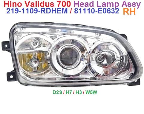 Hino Victor Head Lamp Assy ( HID ) - Image 3