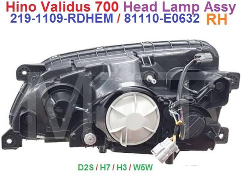 Hino Victor Head Lamp Assy ( HID ) - Image 5