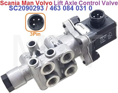 Lift Axle Control Valve-Scania Man Volvo - Image 2