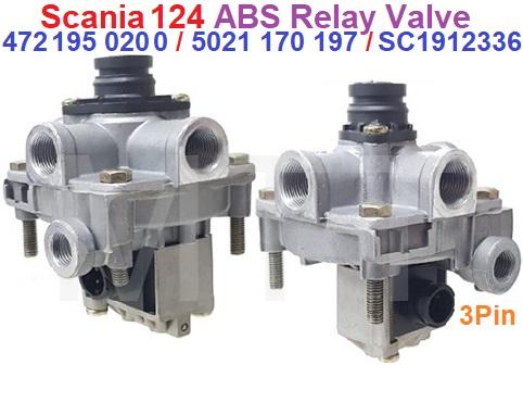 ABS Relay Valve-Scania / DAF