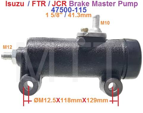 Isuzu FTR JCR Brake Master Pump-1 5/8" - Image 4