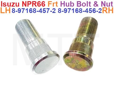 Hub Bolt & Nut-Isuzu NPR66 ( Frt ) - Image 3
