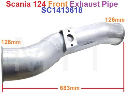 Exhaust Pipe-Scania R Series 124