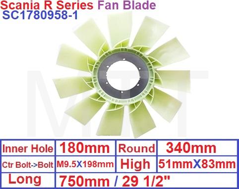 Fan Blade-Scania R Series - Image 2
