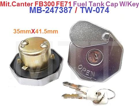 Fuel Tank Cap W/Key-Mitsubishi Canter FE