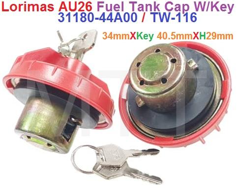 Fuel Tank Cap W/Key-Lorimas AU26