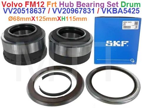 Hub Wheel Bearing Kit-Volvo FM12 (Frt-Drum) - Image 2