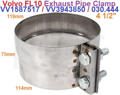 Exhaust Pipe Clamp/Clip-Volvo FL10 FM10