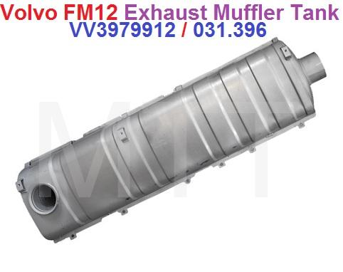 Exhaust Muffler Tank-Volvo FM12