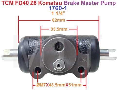 B/Wheel Cylinder-TCM FD40 Z6 - Image 2