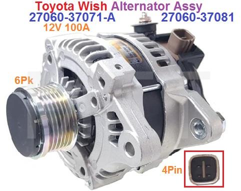 Alternator-Toyota Wish