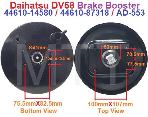 Brake Booster-Daihatsu DV58 DV118 13B - Image 2