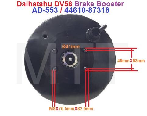 Brake Booster-Daihatsu DV58 DV118 13B - Image 8