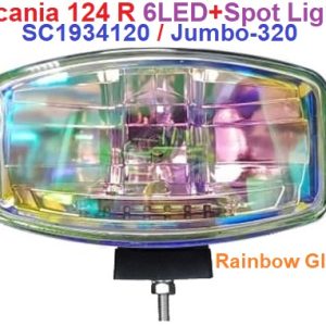 Spot Light+6LED Lamp-Scania ( Rainbow )