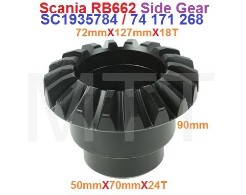 Differential Side Gear-Scania RB662