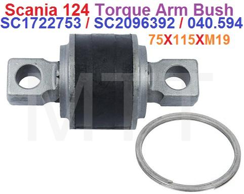 Torque Arm Rod Bush-Scania 124