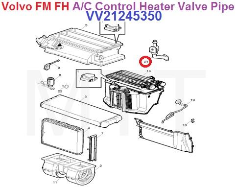 A/Cond Control Valve Heater-Volvo FM12 - Image 6