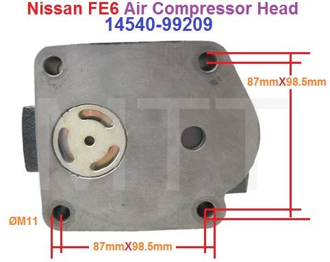 A/Compressor Head-Nissan FE6 - Image 4