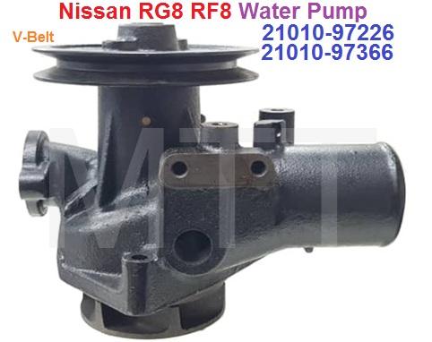 Water Pump-Nissan RF8 RG8 CW520 ( V-Belt ) - Image 4