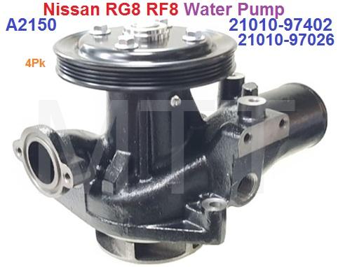 Water Pump-Nissan RF8 RG8 CW520 ( 4PK-Belt ) - Image 2
