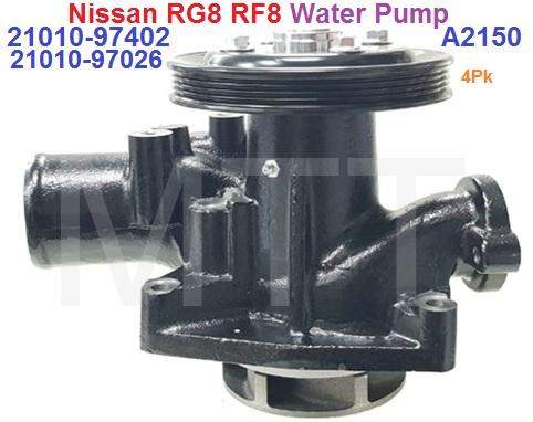 Water Pump-Nissan RF8 RG8 CW520 ( 4PK-Belt ) - Image 4