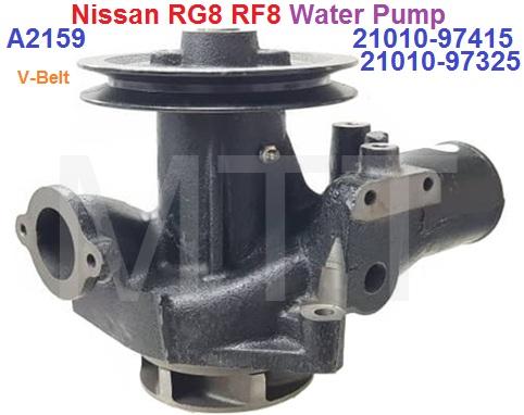 Water Pump-Nissan RF8 RG8 CW520 ( V-Belt ) - Image 2