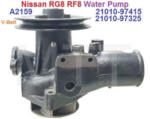 Water Pump-Nissan RF8 RG8 CW520 ( V-Belt ) - Image 3
