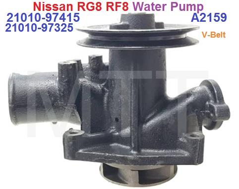 Water Pump-Nissan RF8 RG8 CW520 ( V-Belt ) - Image 4