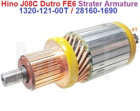 Starter Armature-Hino J08C Dutro / N/S FE6 - Image 2