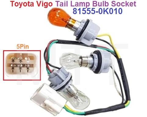 Tail Lamp Bulb Socket-Tyt Vigo