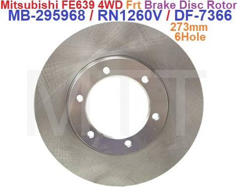 Front Disc Rotor-Mitsubishi FB511 FE639 - Image 3