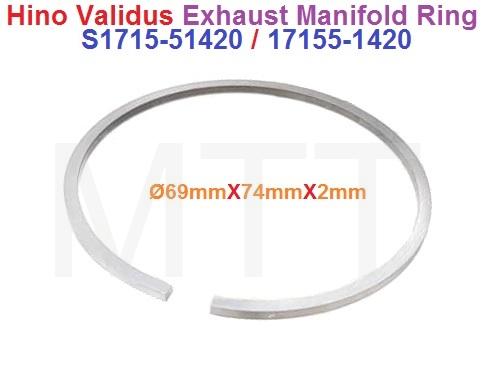 Exhaust Manifold Pipe Ring-Hino Validus J08C