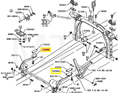 Cabin Mounting-Hino 500 FM260 ( Lh ) - Image 2
