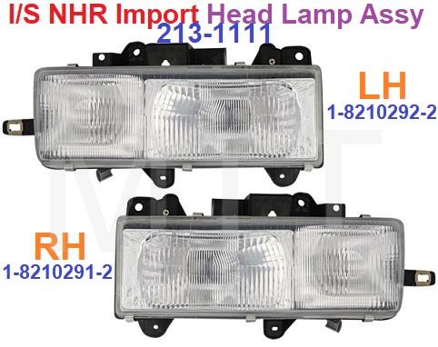 Isuzu NHR Head Lamp Assy